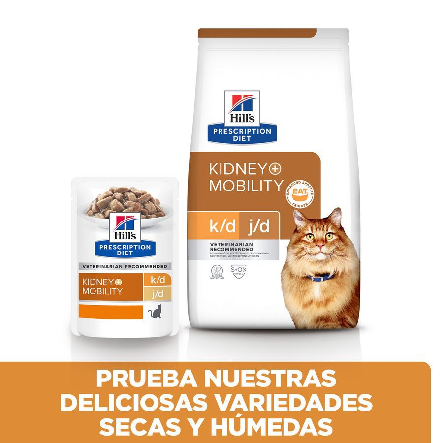 3 kg Hill's Prescription Diet Kidney Mobility Frango ra&ccedil;&atilde;o gatos, , large Imagem n&uacute;mero 5